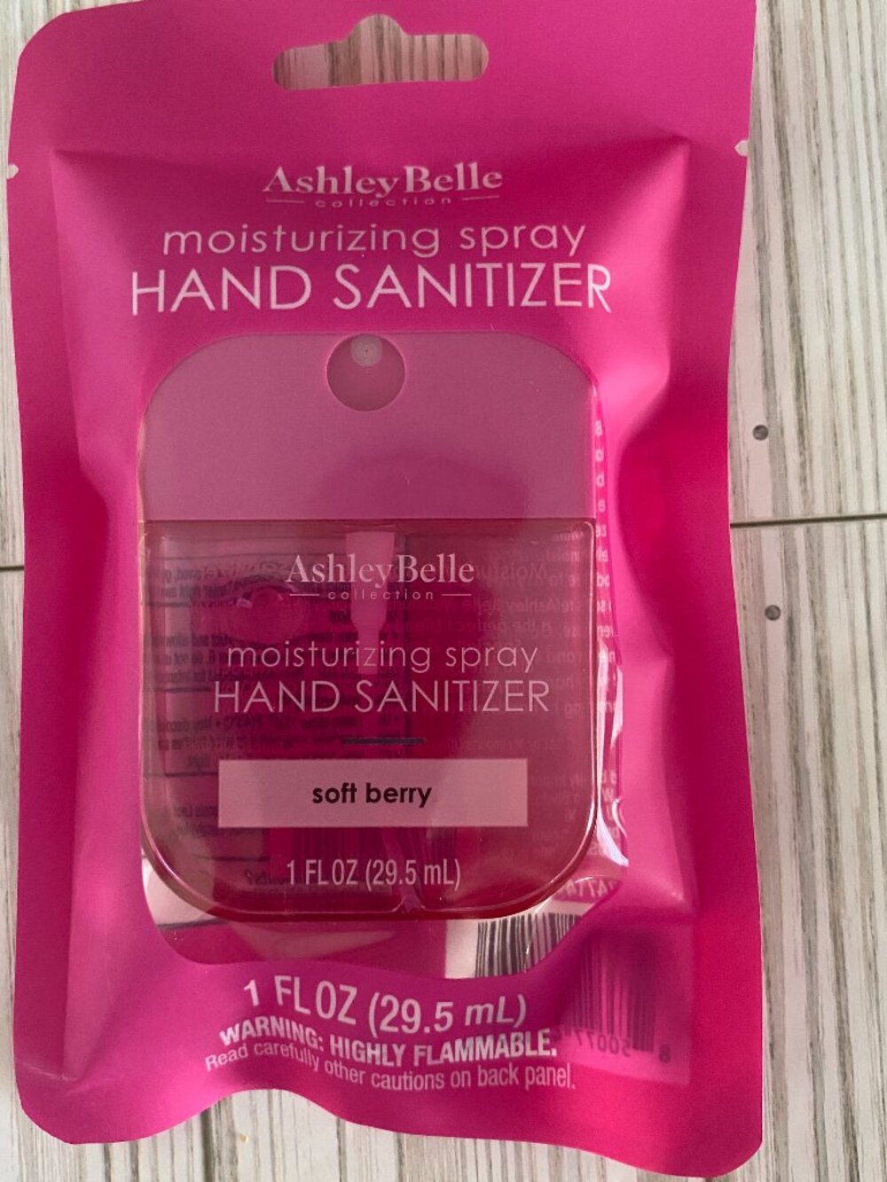 3/$10 Ashley Belle SOFT BERRY Hand Sani Spr@y